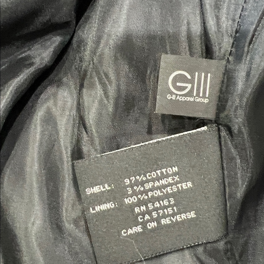 Black Rivet Monochrome Abstract Jacket - Picture 9 of 9